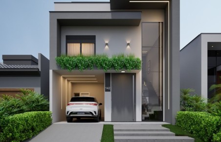 Casa 3 Dormitórios, sendo 1 suíte, Condomínio Blue Deltaville